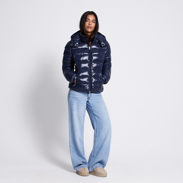 Short puffer jacket "Nikki" Dark Blue